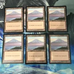 MTG apacランド 未開封 赤 富士山 MTG APACランド 富士山 - メルカリ