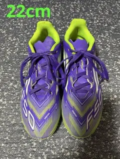 adidas F50 サッカースパイク パープル 22.0cmのサムネイル