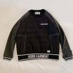 MARK&LONA マークアンドロナ ブルゾン XL黒スカルキルティング袖 MARK&LONA マークアンドロナ Ever Spangle Crew Sweater スパンコール