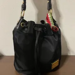 ☆開店セール☆ 未使用品 美品 オロビアンコ レザー×ナイロン バゲットバッグのサムネイル