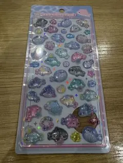 【正規品】ボンボンドロップシール 水族館限定 イルカ クジラ