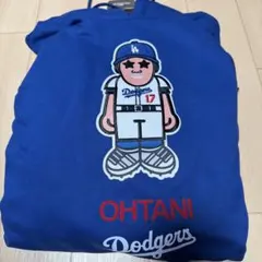 MLB ドジャース ブルーのトレーナー Mサイズ 裏起毛 大谷翔平
