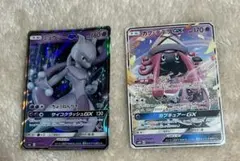 ポケモンカード GX ミュウツーGX カプ・テテフGX 2枚　まとめ売りのサムネイル