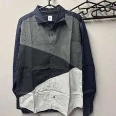 TAKEO KIKUCHI 長袖シャツ 切り替えデザイン サイズ4のサムネイル