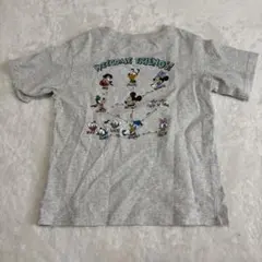 グローバルワーク　ミッキーマウス Tシャツ グレー