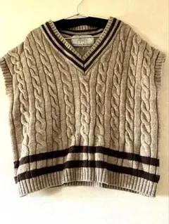 OLDDERBY KNITWEAR オールドダービーニットウェアベスト Vネック