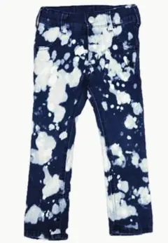 ペンキ柄　デニムパンツ