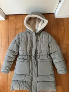 ZABA モスグリーンダウンコート