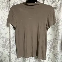 新品　ZARA　カットソーTシャツ　ベージュ　М
