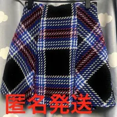 SNIDEL ロービングチェックミニスカートのサムネイル