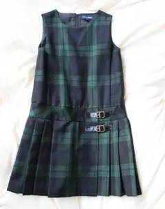 美品★ラルフローレン★フォーマルジャンパースカート　ブラックウオッチ★120cm