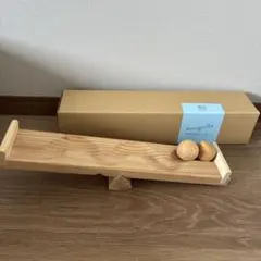 隈本コマ コロコロシーソー 木製知育玩具