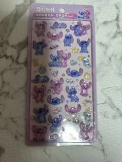 ディズニー スティッチ ドロップシール