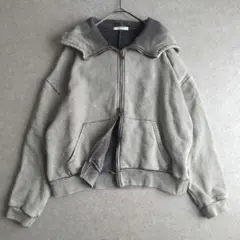 ジャーナルスタンダード　24aw ピグメントスウェットパーカー ダブルジップのサムネイル