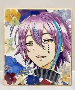 プロセカ 神代類 手描き イラスト ドライフラワーアート