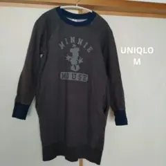UNIQLO ミニーマウス スウェットワンピース M