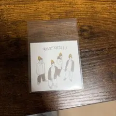 3markets[ ] ステッカー