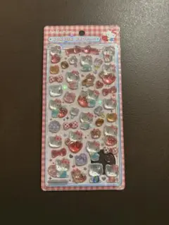 新品　未開封　サンリオ　ハローキティ ボンボンドロップシール　赤　キティ　第２弾
