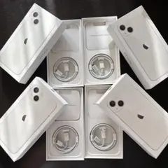 iPhone 13 4個セット 充電ケーブル・ピン・ステッカー付き(空箱のみ)