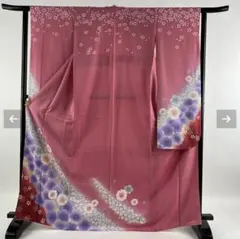 ピンクの桜柄 振袖