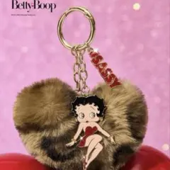 ベティちゃん　ハートファー　キーホルダーのサムネイル