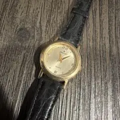 JUNGHANS クォーツ 腕時計 レディース ゴールド ブラックのサムネイル