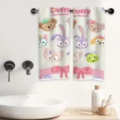ダッフィー＆フレンズ　タオル　２枚セット　✩未使用品✩