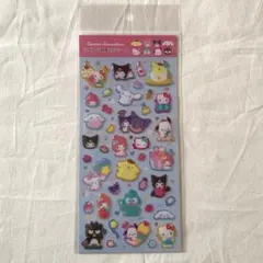 ラメ入り樹脂もりシール☆サンリオ