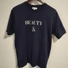 BEAUTY&YOUTH ロゴプリントt