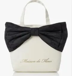 Maison de FLEUR ビッグリボン トートバッグ メゾンドフルール