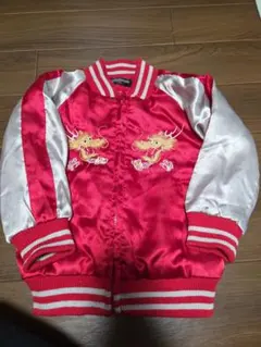 Jimmy Dragon ドラゴン刺繍 スタジャン 100