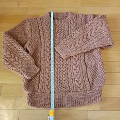 ハンドメイド セーター 男性LL