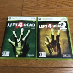XBOX360 / レフト4デッド LEFT 4 DEAD 1 & 2 セット