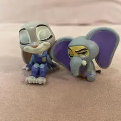 ディズニー ズートピア　フィギュアセット