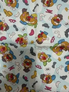 ポテトヘッド生地はぎれ2枚セット