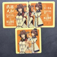 艦これ　C2機関　呉　ステッカー　シール　大和　セット Yahoo!オークション - 艦これ 公式シール 呉遠征 大和 艦隊これ