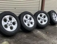 美品】2025JEEPラングラー サハラ純正 タイヤホイール5本セット