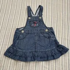 ダブルビー　90 サロペット　ミキハウス　double B