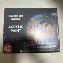 Shuttle Art アクリル絵の具 42色セット　プラモデル　塗り絵