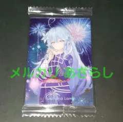 雪花ラミィ ホロライブ ウエハース メタリックプラカード