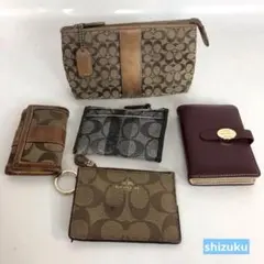 COACH コーチ など シグネチャー 財布 カードケース ポーチ 小物 セット