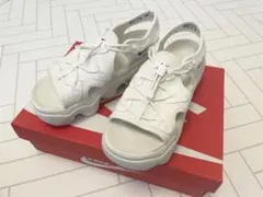 【美品】NIKE ナイキ エアマックスココ サンダル ホワイト24.0