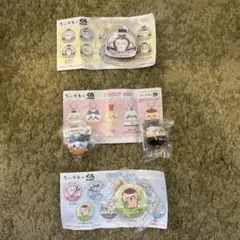 ちいかわ×くら寿司　4点　フィギュア2点➕缶バッチ➕マグネット