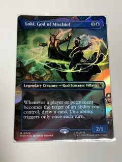 MTG Loki, God of Mischief プロモ 悪戯の神、ロキ - メルカリ