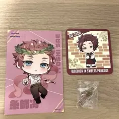 ブルーロック ポストカード　糸師冴　コースター　and gallery アクキー