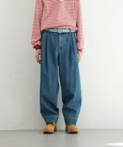 FAX COPY EXPRESS blue denim pants "BLUE"のサムネイル