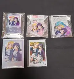 ラブライブ 東條 希　絢瀬 絵里　缶バッジ　カード　アクキー　特典　μ's