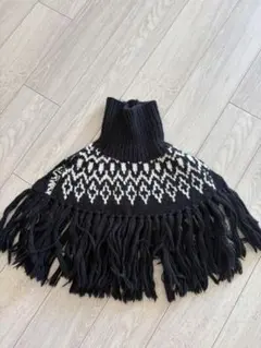 ✨美品✨HYKE ハイク　ノルディックセーターケープ　チャコール　ポンチョ 2026年最新】HYKE レディース ポンチョ・ケープコートの人気アイテム