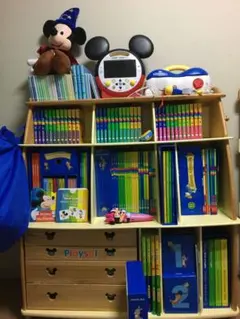 動作・破れ・落書き保証あり！未使用多数　ディズニー英語システム　フルセット　A