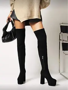 SHEIN ニーハイ ブーツ 23.5cm